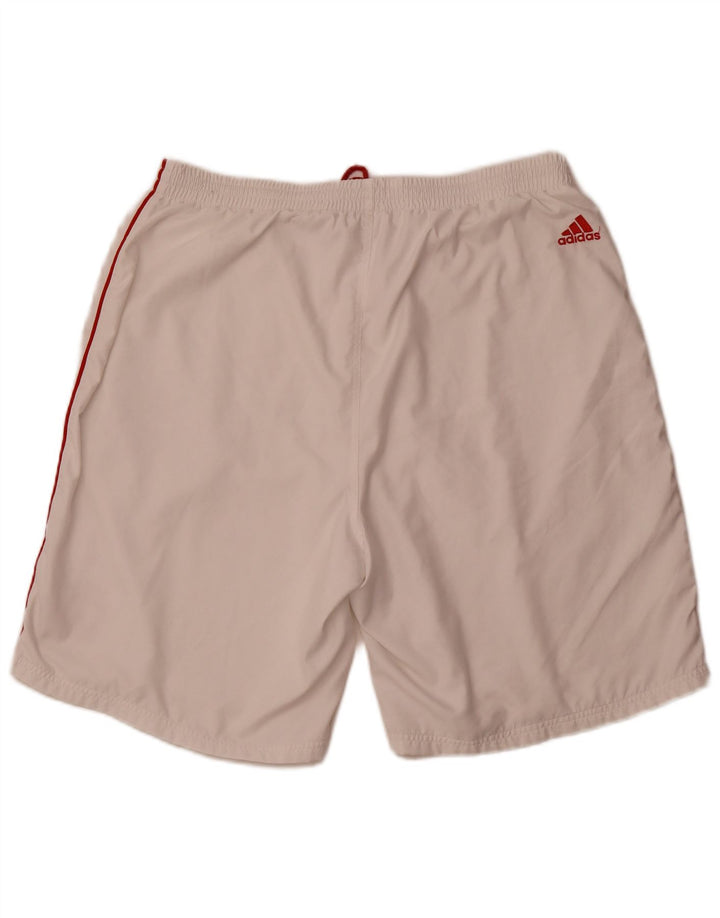 Adidas Short de sport pour homme XL Blanc Polyester