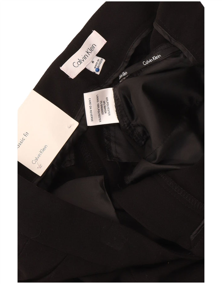 Calvin Klein Femme US 6 Moyen W34 L31 Noir Polyester