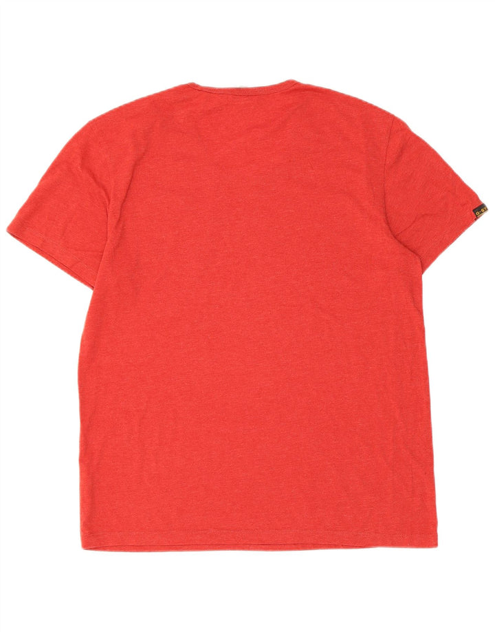 G-Star T-Shirt Homme Rouge Moyen Coton