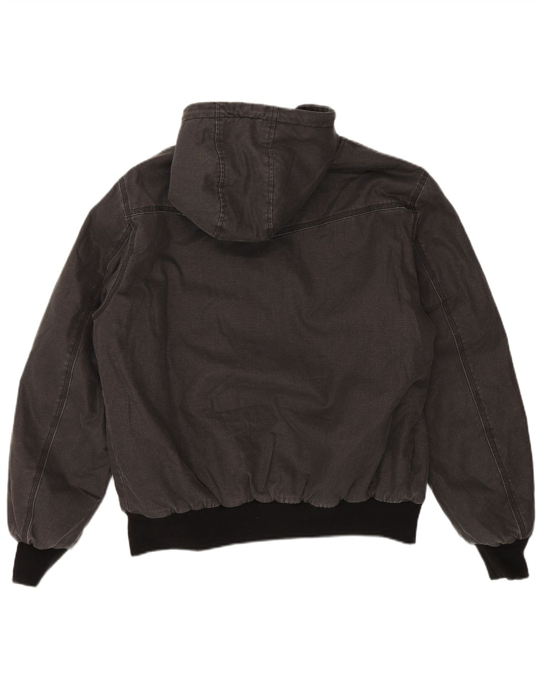 SUPERDRY Veste Sherpa à capuche pour homme UK 42 XL Gris Coton