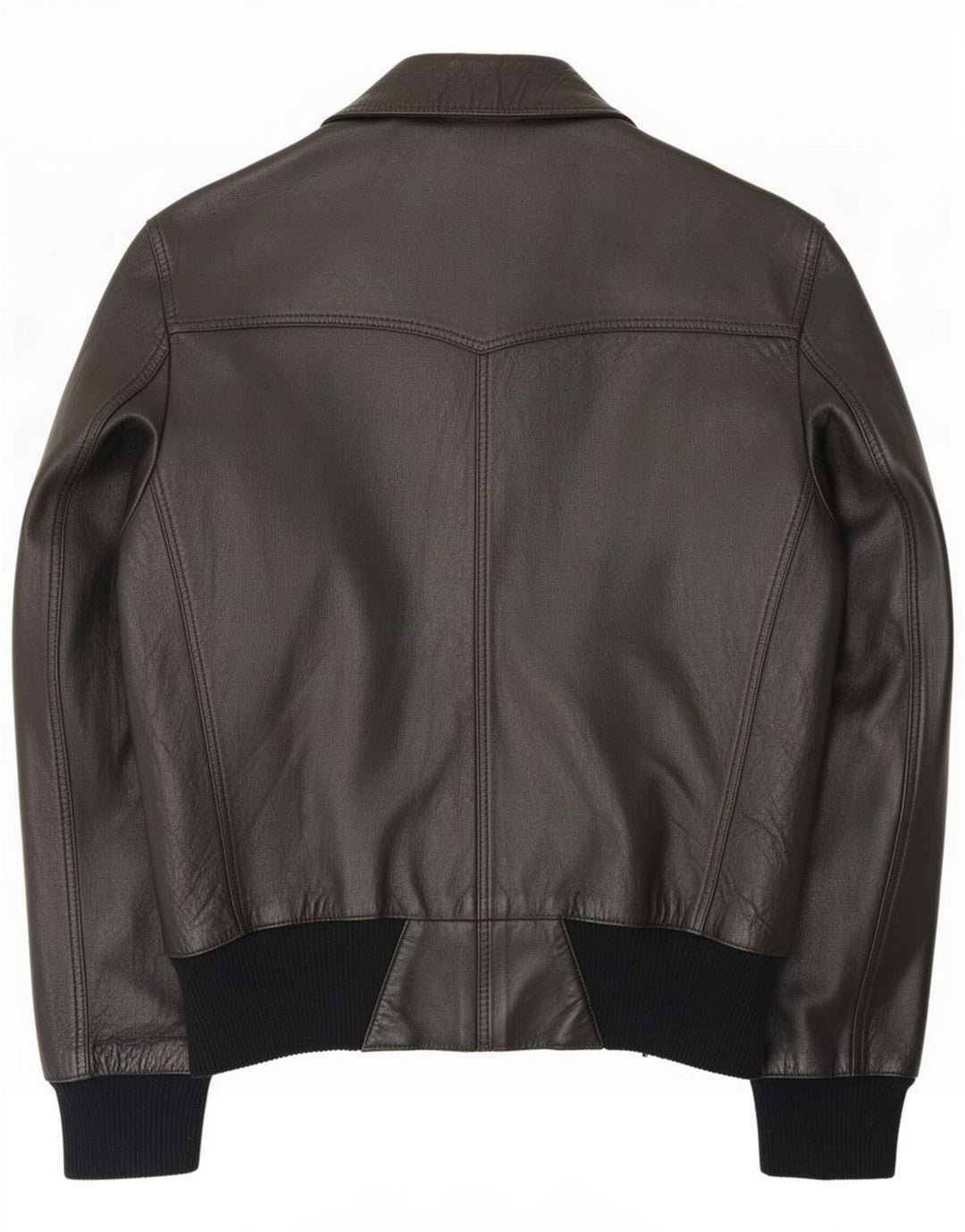 Vintage Veste en cuir pour homme IT 52 XL Noir