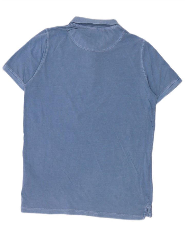 LYLE & SCOTT Polo Garçon 14-15 ans Bleu Coton