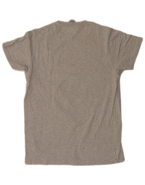 Franklin Marshall T-Shirt Graphique Homme Gris Moyen Coton
