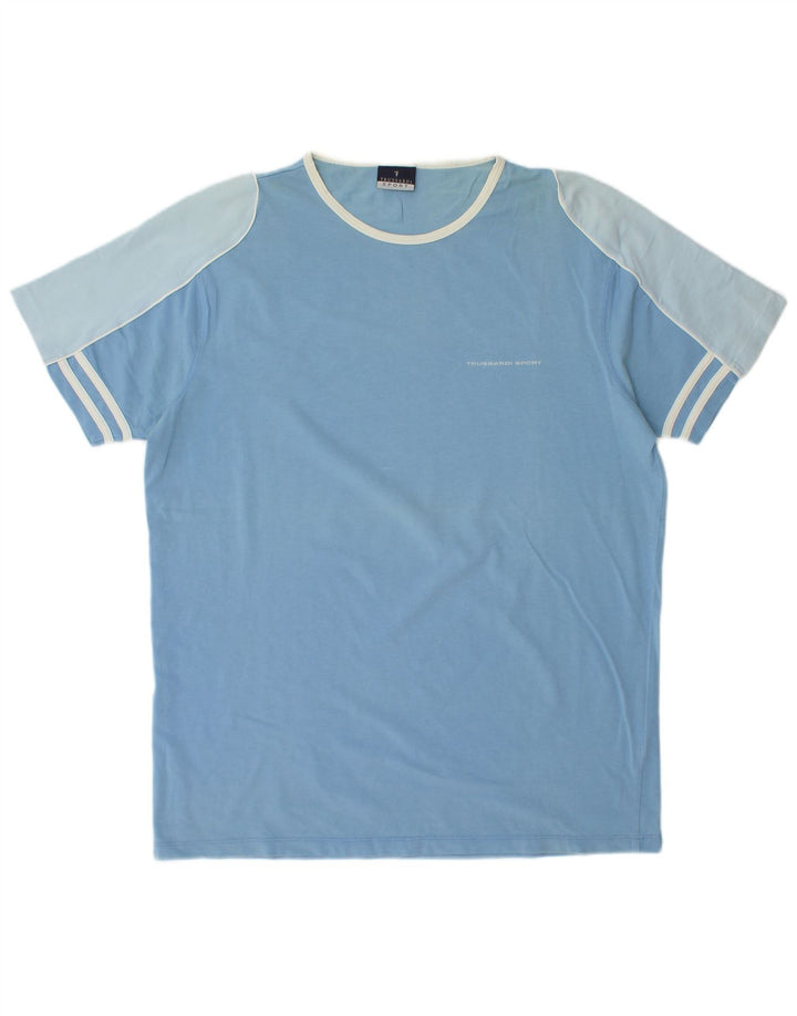 Trussardi T-Shirt Top Grand Bleu Homme