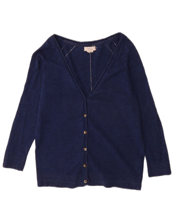 Fat Face Cardigan pour femme UK 8 Petit Bleu