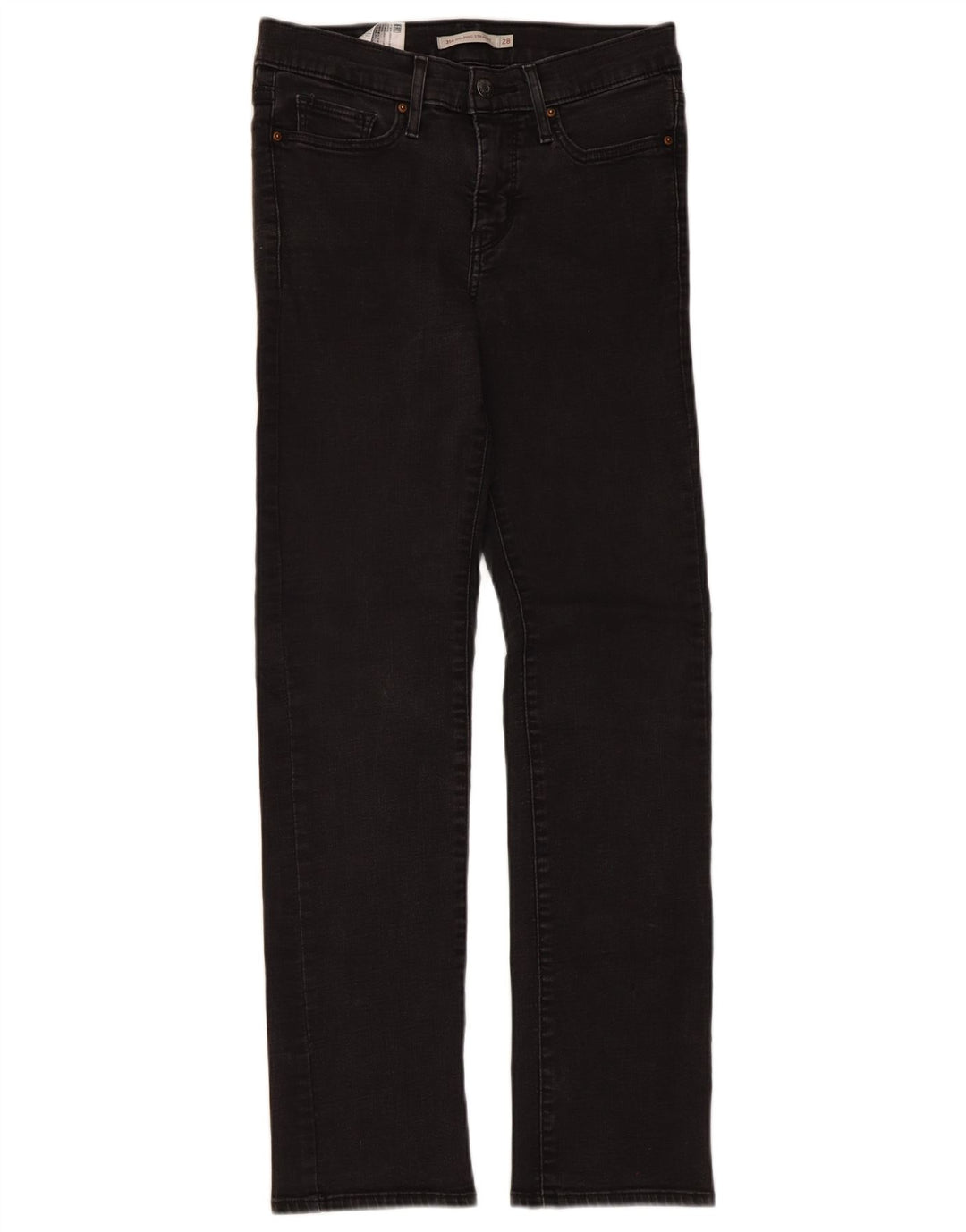 Levi's Jean 314 Shaping Straight Femme Noir Coton W28 L30