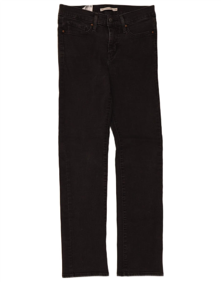 Levi's Jean 314 Shaping Straight Femme Noir Coton W28 L30
