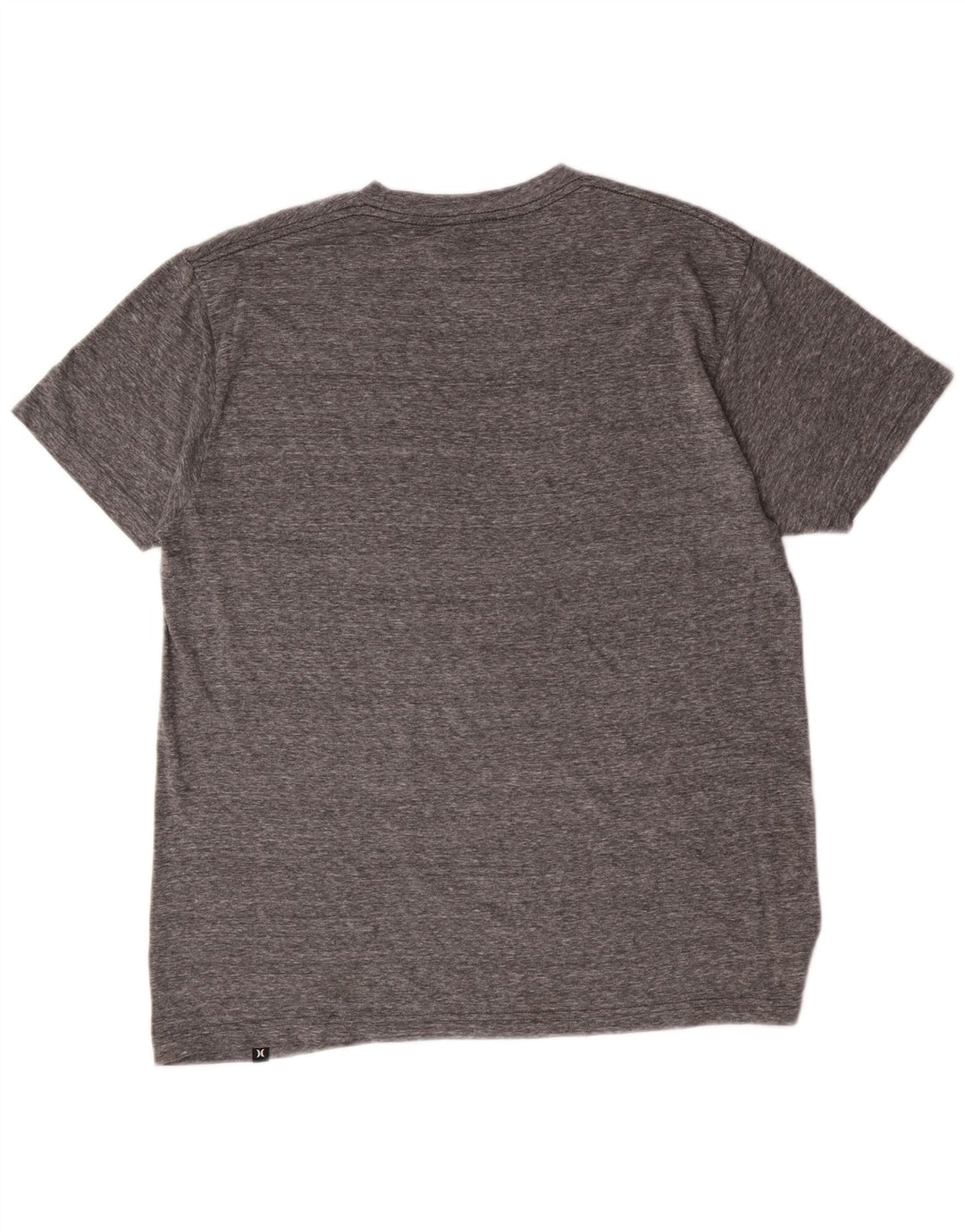 Hurley T-Shirt Regular Fit Graphique Homme Gris Moyen