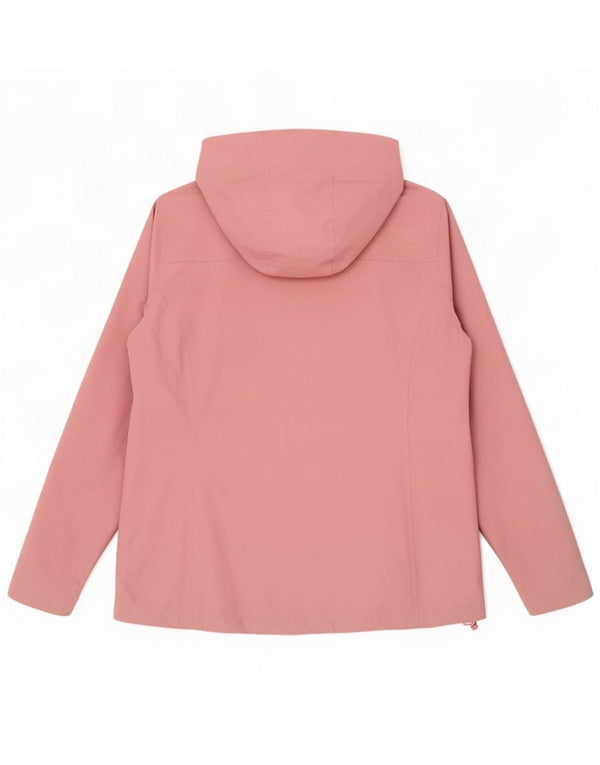 Mountain Warehouse Veste de pluie à capuche pour femme UK 14 Large Pink Nylon