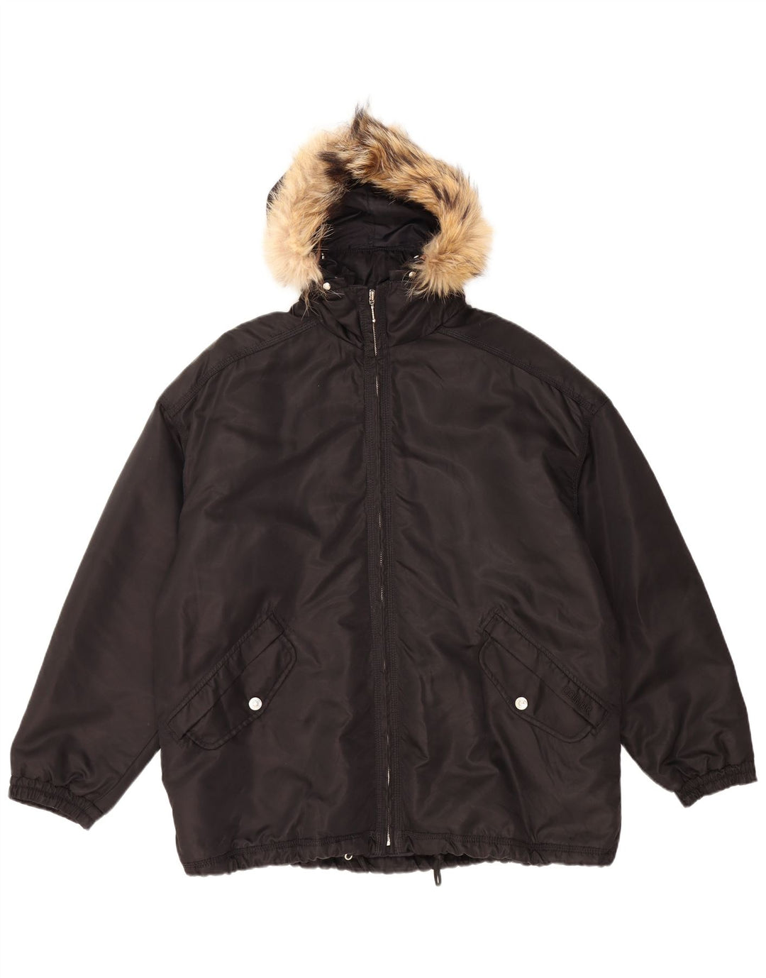 COLMAR Veste coupe-vent à capuche pour homme UK 42 XL Noir Polyamide