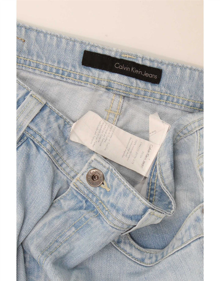 Calvin Klein Jean droit femme W32 L34 coton bleu