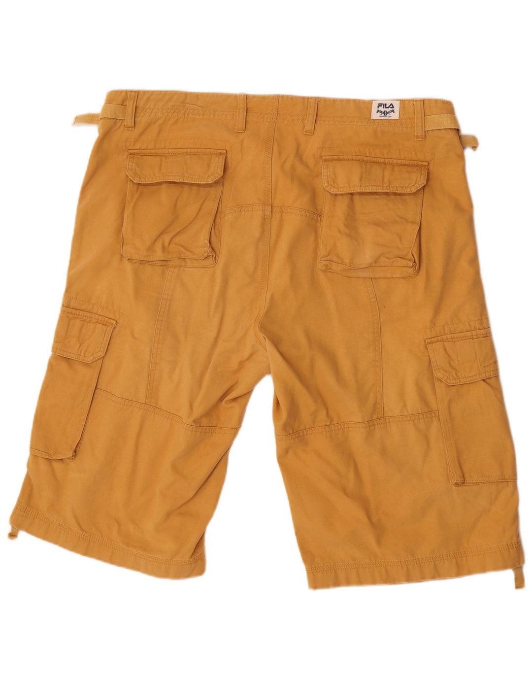 Fila Short Cargo W40 XL Homme Jaune Coton