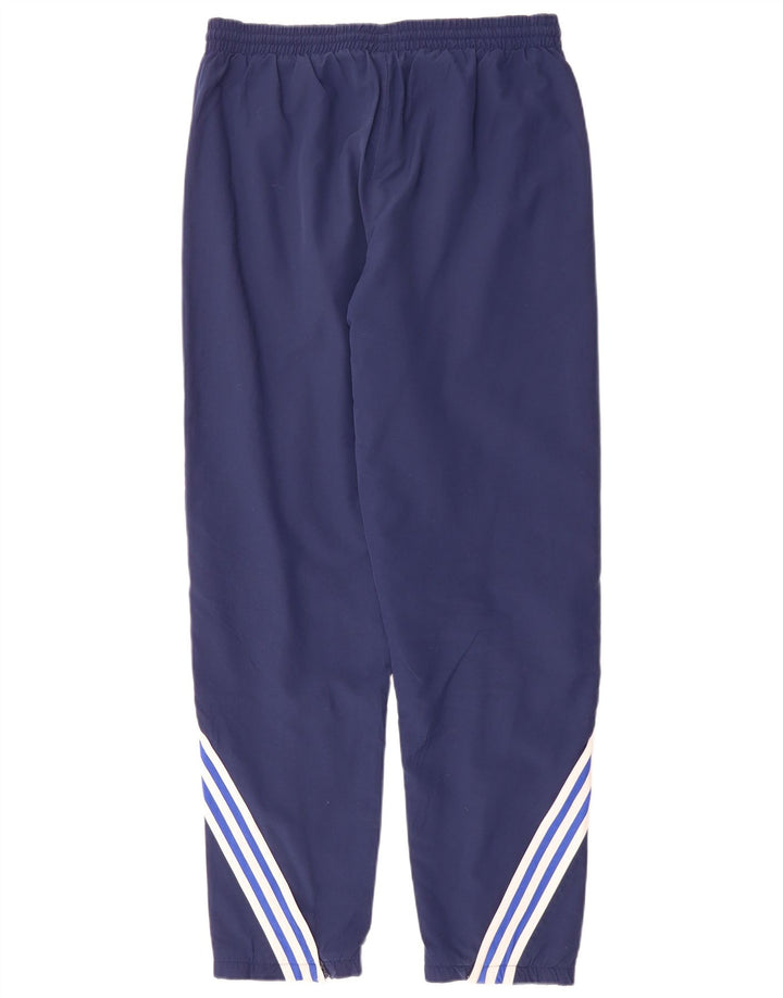 ADIDAS Pantalon de survêtement pour homme UK 38/40 Bleu marine moyen Polyester