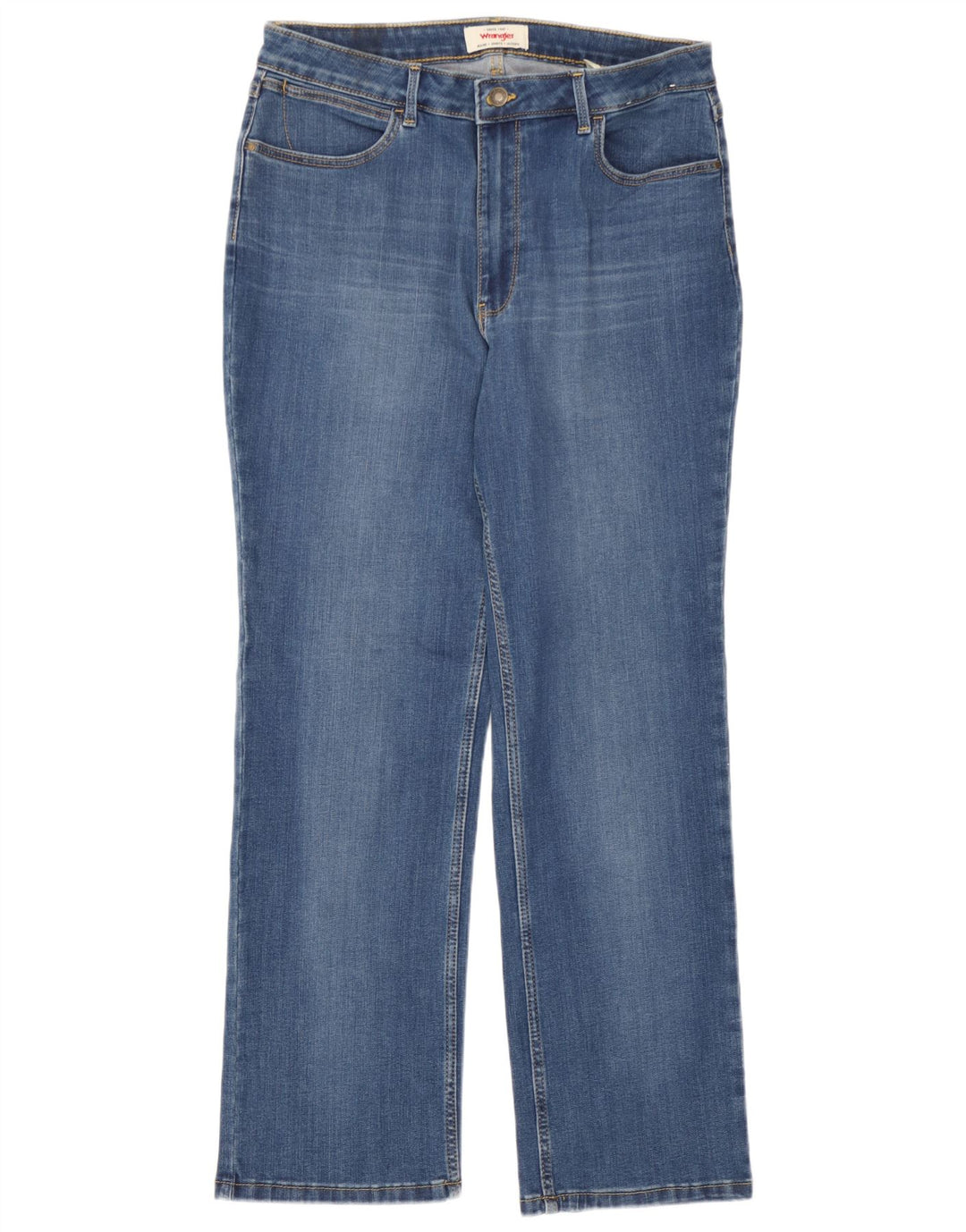Wrangler Jean droit femme W32 L30 bleu coton