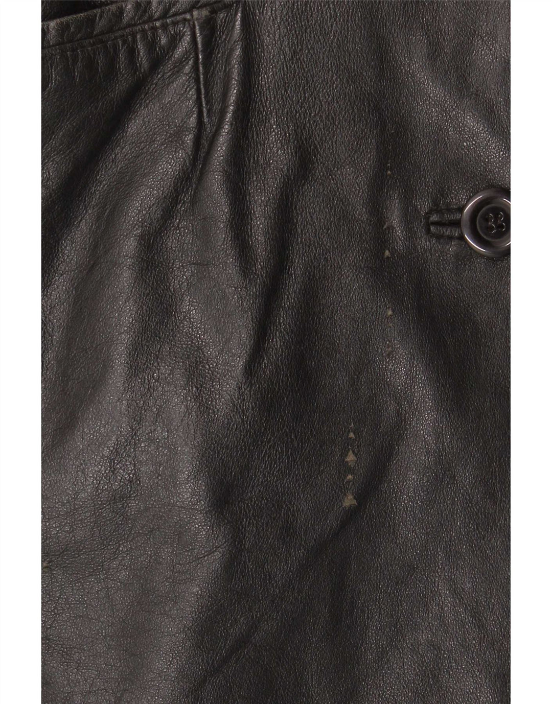 Pascucci Manteau En Cuir Femme IT 44 Moyen Noir