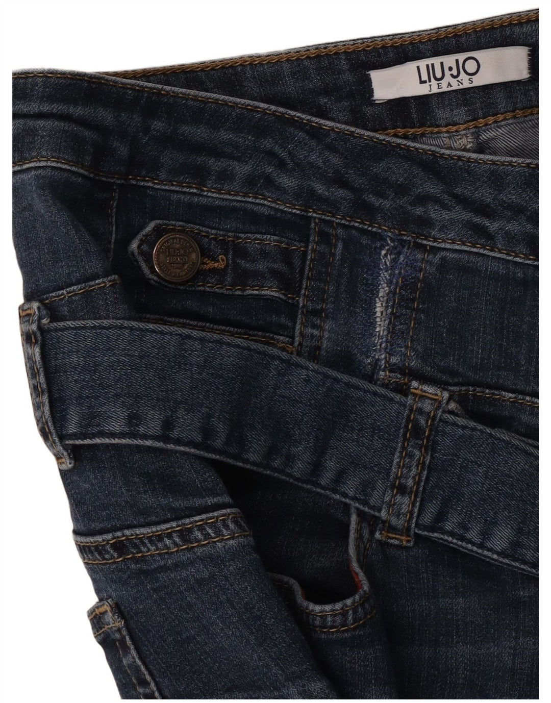 Liu Jo Jean Slim W30 L27 Femme Bleu