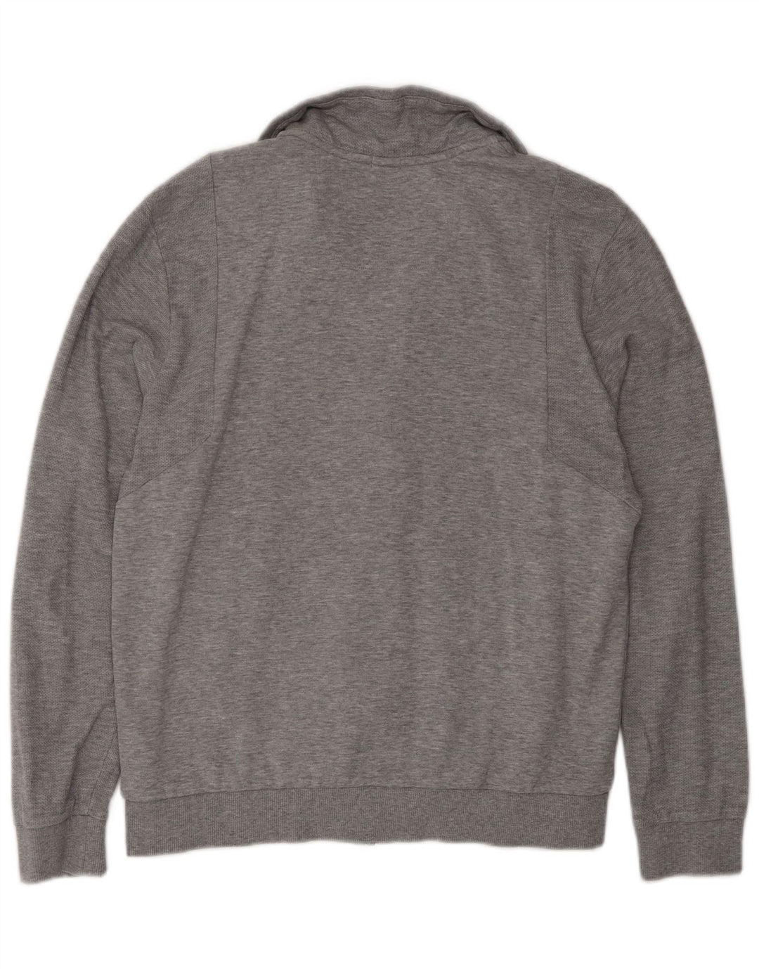 Hugo Boss Veste de survêtement en coton gris moyen |