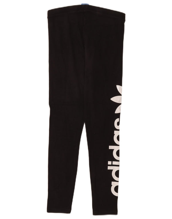 Adidas Leggings graphiques pour femme UK 10 Small Noir