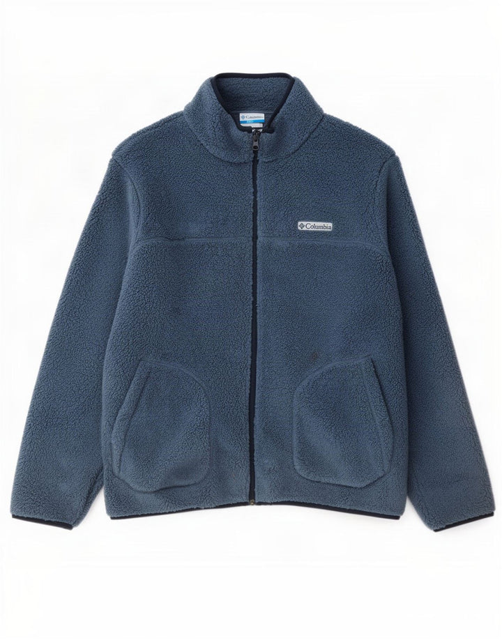 Columbia Veste Polaire Homme UK 42 XL Bleu Polyester