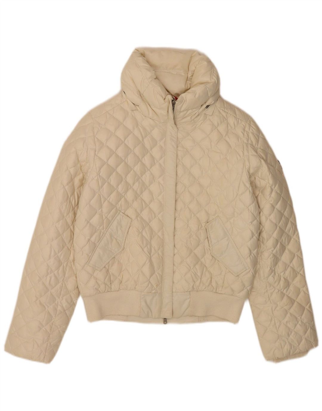 Conte of Florence Veste matelassée matelassée pour femme IT 46 Large Blanc Polyester