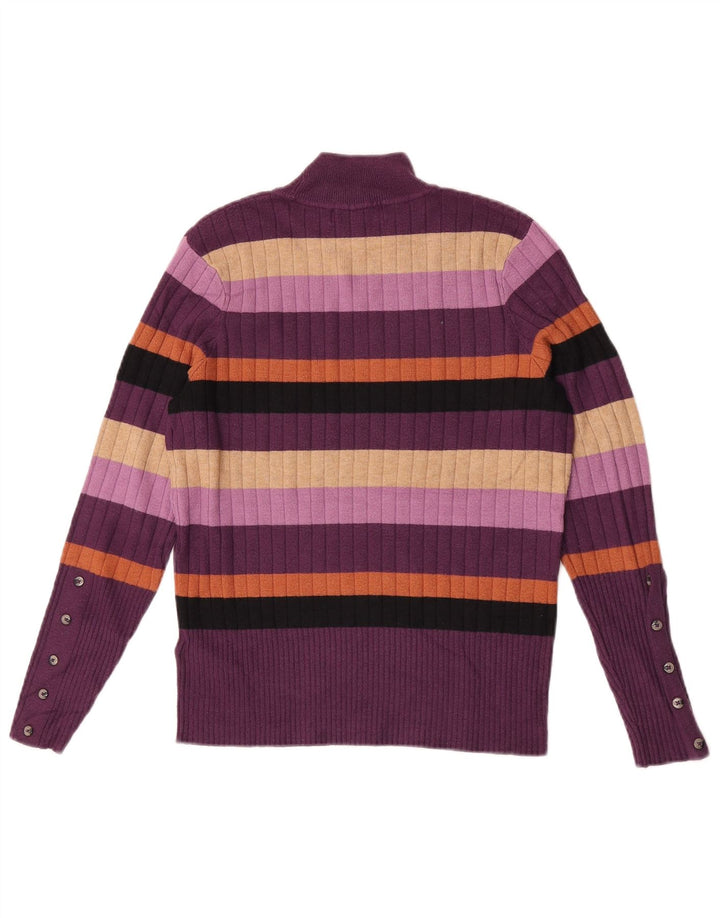 Marks & Spencer Pull col roulé pour femme UK 12 Violet moyen