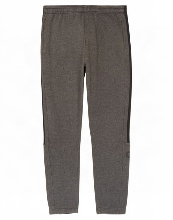 Adidas Pantalon de survêtement graphique pour homme en coton gris moyen