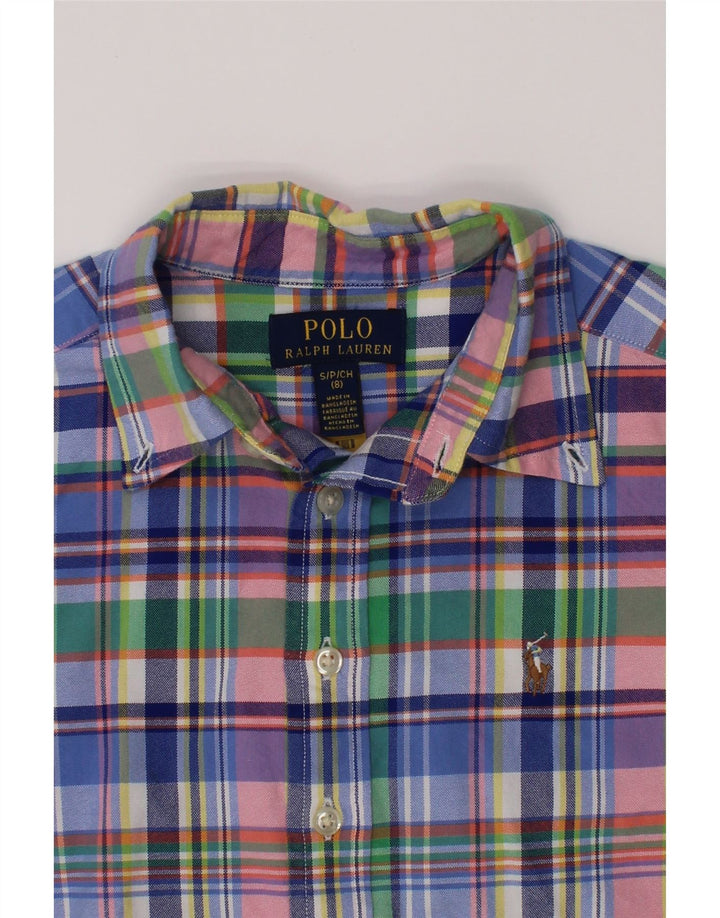 POLO RALPH LAUREN Chemise Garçon 7-8 ans Petit Carreau Multicolore