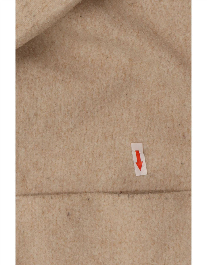 Zara Pardessus ouvert surdimensionné pour femme UK 6 XS Beige
