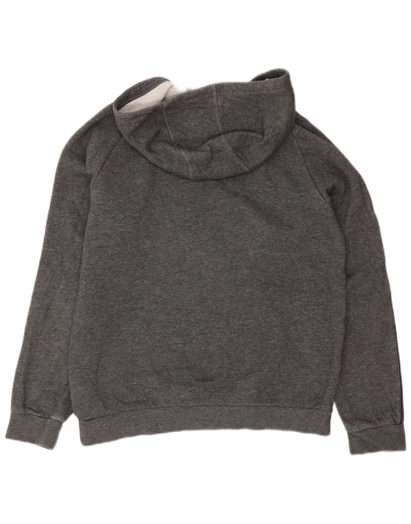 Adidas Pull à capuche fille 11-12 ans Gris Coton