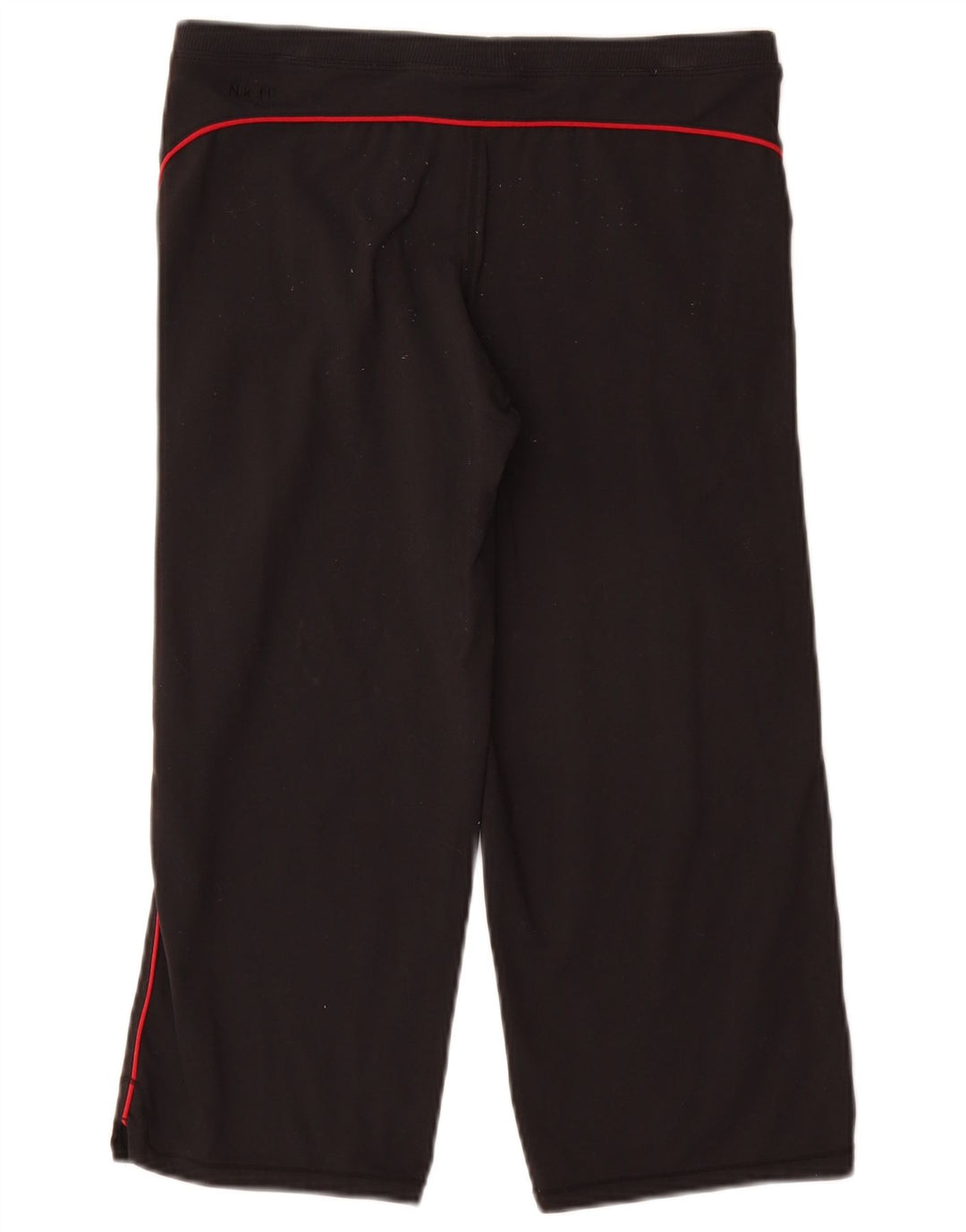 NIKE Pantalon de survêtement pour femme UK 10/12 Petit nylon noir