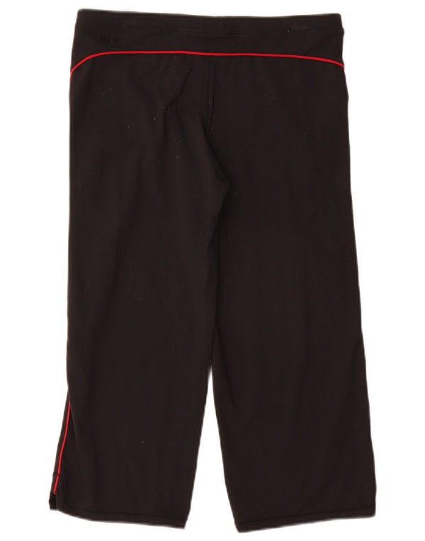 NIKE Pantalon de survêtement pour femme UK 10/12 Petit nylon noir