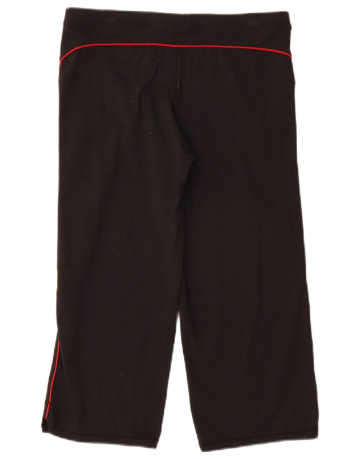 NIKE Pantalon de survêtement pour femme UK 10/12 Petit nylon noir