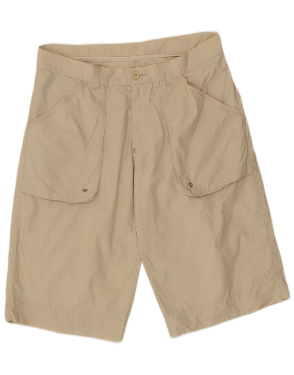 Sergio Tacchini Short décontracté pour homme IT 50 Large W34 Coton Beige