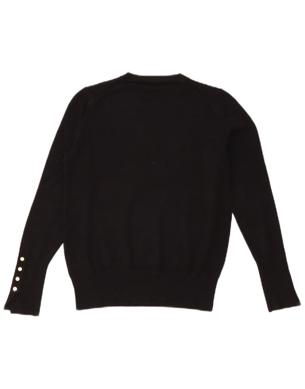 Zara Pull ras du cou pour femme UK 12 Noir moyen