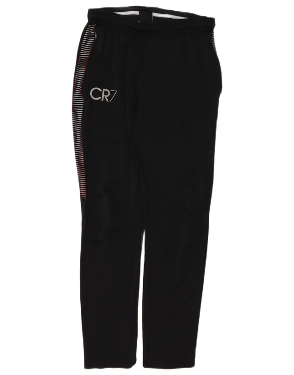 Nike Pantalon de survêtement graphique CR7 pour garçon 13-14 ans XL Noir Rayé
