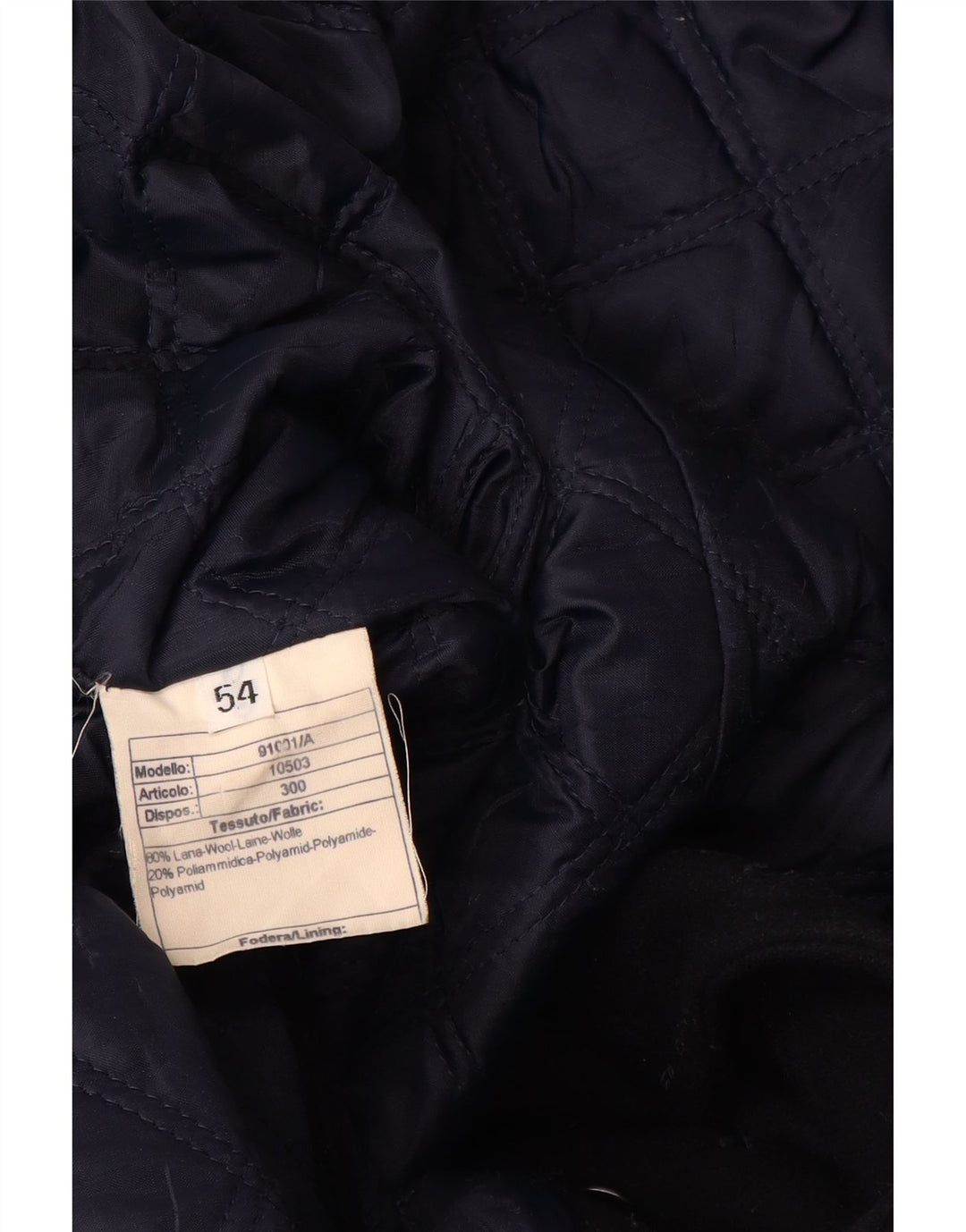 Marina Yachting Caban Homme IT 54 2XL Bleu Marine Laine