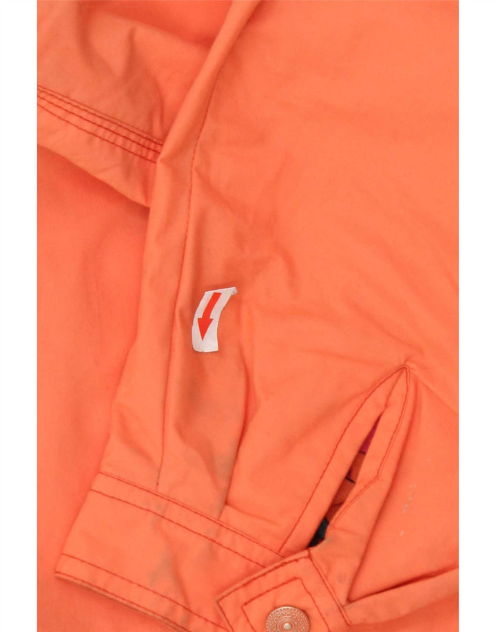 veste de ski vintage filles 11-12 ans nylon orange