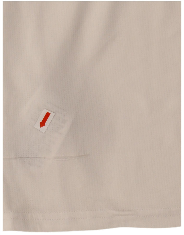 ADIDAS T-Shirt Climacool Homme Petit Blanc Cassé Polyester