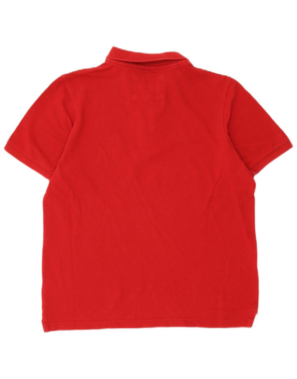 Saltrock Polo Homme Rouge Moyen Coton