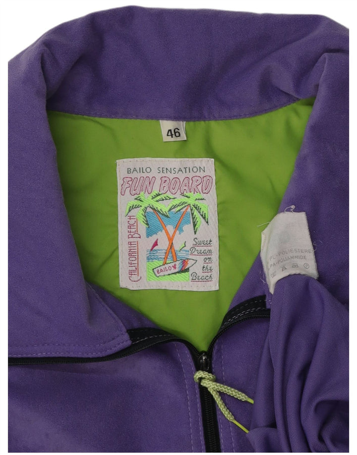 Bailo Haut de survêtement graphique pour femme EU 46 XL Violet Colourblock