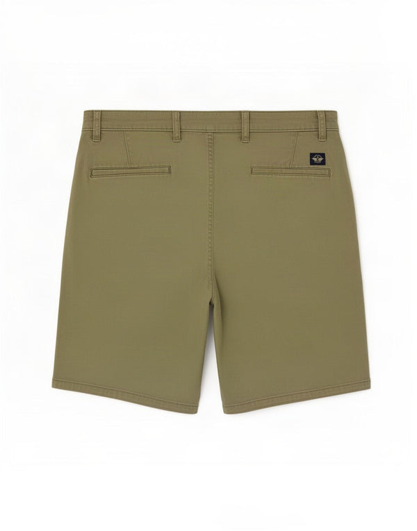 Dockers Short Chino Homme Large W33 Vert Coton