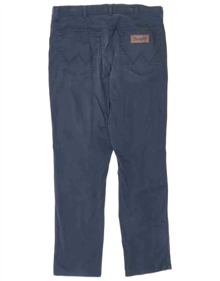 Wrangler Jean Slim Texas Homme W36 L34 Bleu Marine Coton