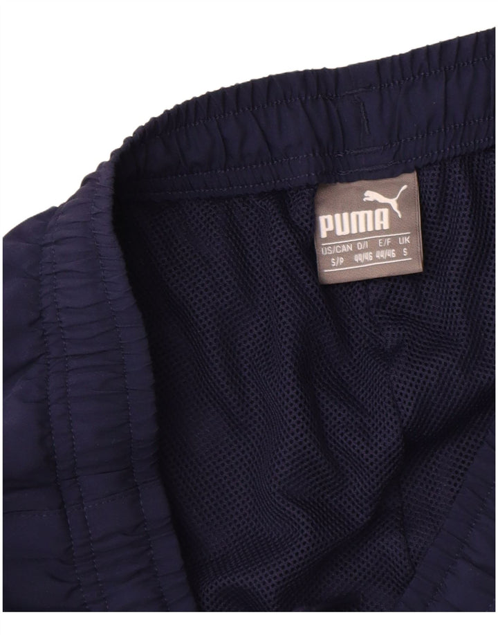 Puma Pantalon de survêtement pour homme Taille S Bleu marine Polyester