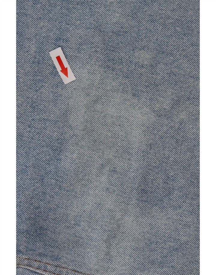 DE VILLE Jupe en Jean Femme W30 Coton Bleu Moyen