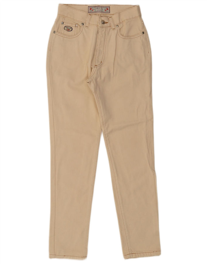 Jean Slim Femme Onyx W29 L29 Coton Beige