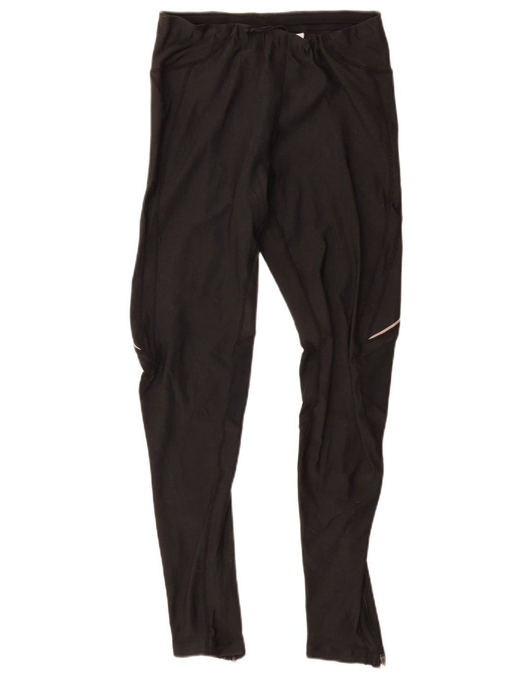 Nike Leggings Femme UK 14/16 Large Noir Polyester