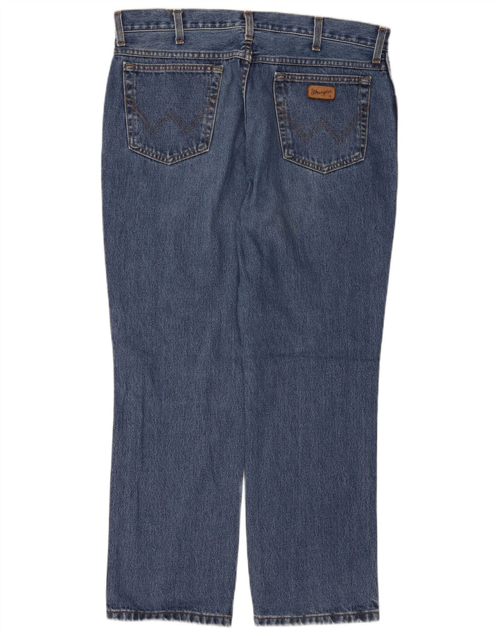 WRANGLER Jean Droit Homme W36 L30 Bleu