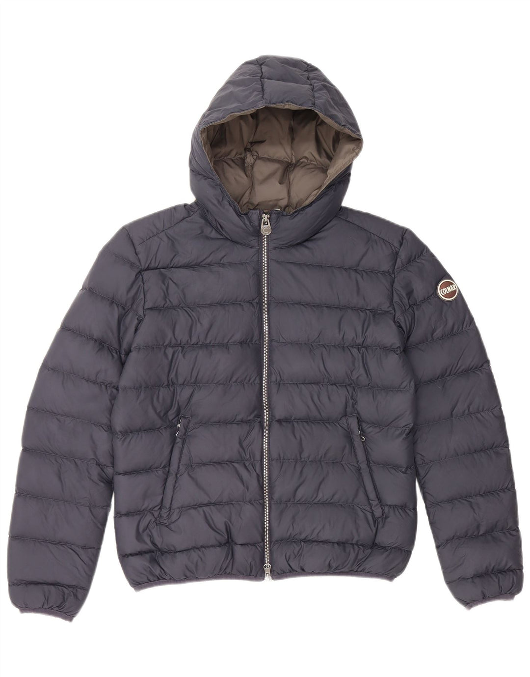 Colmar Doudoune À Capuche Femme IT 44 Bleu Moyen Polyester