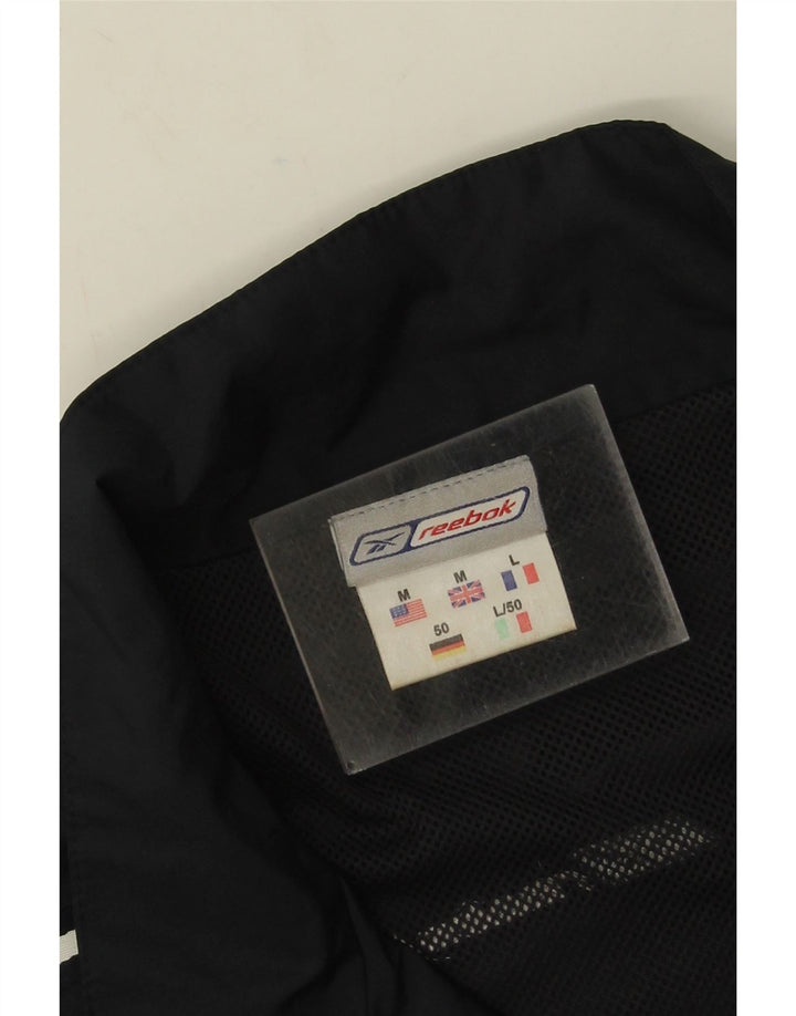 Reebok Veste de Survêtement Coupe Ample Homme Noir Colorblock