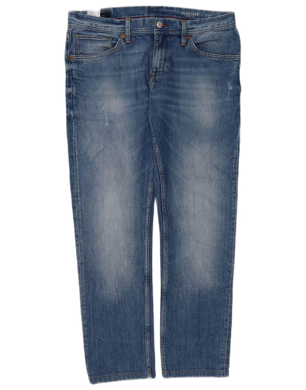 TOMMY HILFIGER Jean Slim Sleenker Homme W33 L29 Bleu Coton